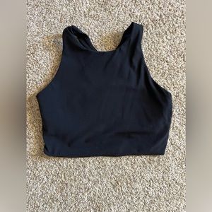 Athleta Conscious Crop A/C Cup Black